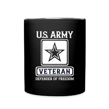 vétéran défenseur de la liberté - Mug uni - noir - Devant