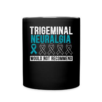 La névralgie du trijumeau ne recommanderait pas le nerf - Mug uni - noir - Devant