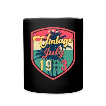 Légendaire juillet 1983 - Mug uni - noir - Devant