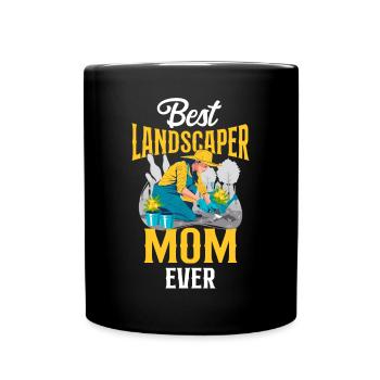 Landscaper Landscaping Landscape - Tasse einfarbig - Schwarz - Vorne