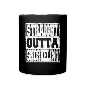 Plongée en apnée Plongeurs - Mug uni - noir - Devant