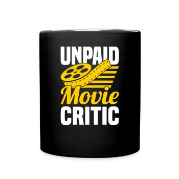 Filmkritiker Filmrezensent Spielfilm Film - Tasse einfarbig - Schwarz - Vorne
