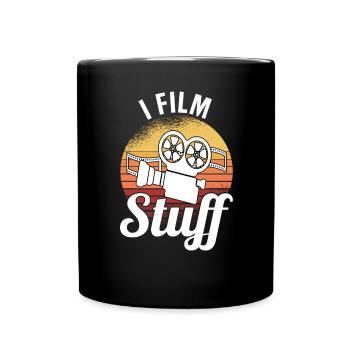 Regisseur Filmemacher Spielfilm Film - Tasse einfarbig - Schwarz - Vorne