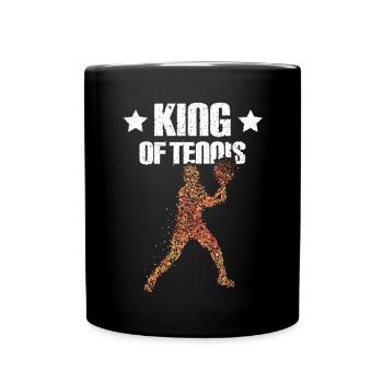 Joueur de tennis Entraîneur de tennis Club de tennis - Mug uni - noir - Devant