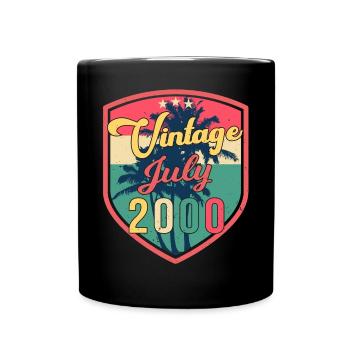 Original Juli 2000 - Tasse einfarbig - Schwarz - Vorne