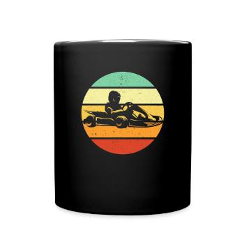 GoKart - Kartsport - Kart - Go Kart - Mug uni - noir - Devant