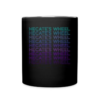 La déesse Rad d’Hekate Stropholos Pagan Retro - Mug uni - noir - Devant