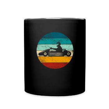 GoKart - Kartsport - Kart - Go Kart - Mug uni - noir - Devant