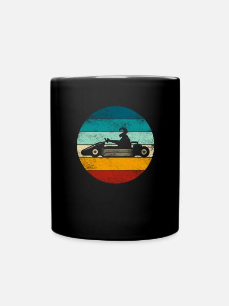 GoKart - Kartsport - Kart - Go Kart - Tasse einfarbig - Schwarz