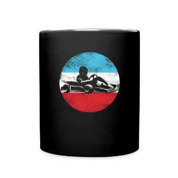 GoKart - Kartsport - Kart - Go Kart - Mug uni - noir - Devant