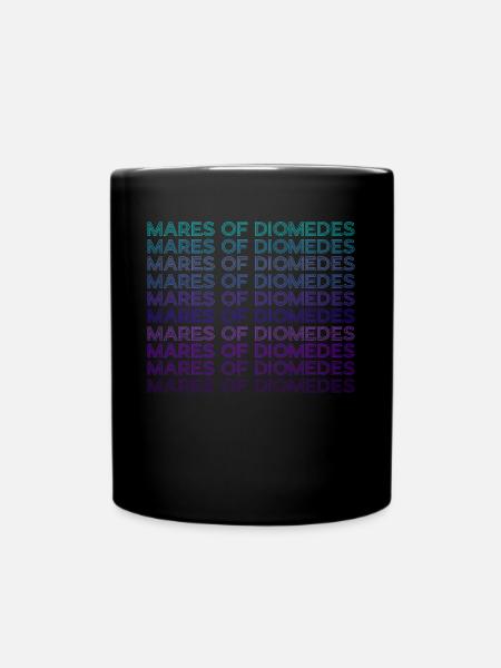 Stuten des Diomedes Griechische Mythologie Retro - Tasse einfarbig - Schwarz