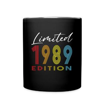 Édition limitée 1989 - Mug uni - noir - Devant