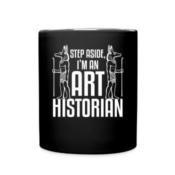 Art History Historian Egyptian God Pharao - Full Colour Mug - black - Front