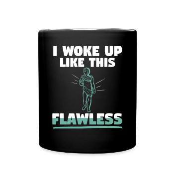 Flawless Woke Up Like This Art History - Full Colour Mug - black - Front
