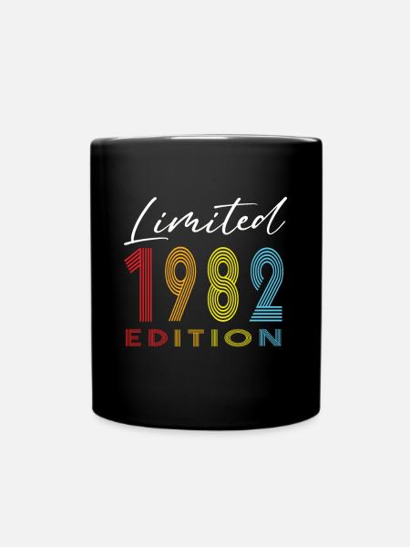 Limited Edition 1982 - Tasse einfarbig - Schwarz