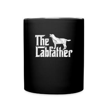 Père Labrador - Mug uni - noir - Devant