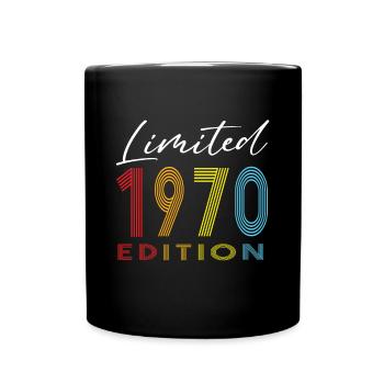 Limited Edition 1970 - Tasse einfarbig - Schwarz - Vorne