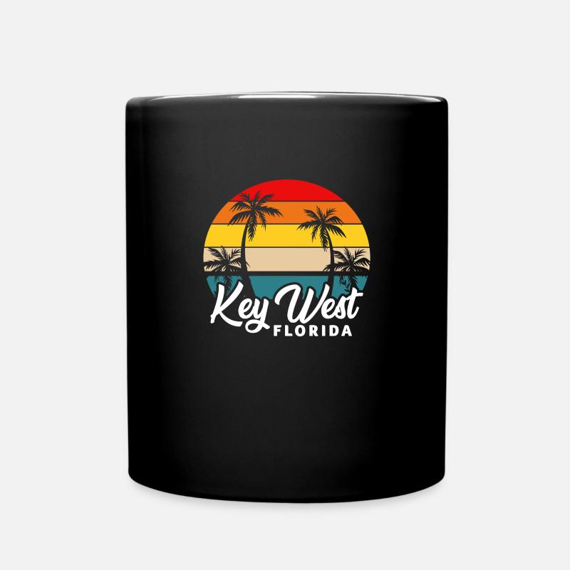 Florida - Tasse einfarbig - Schwarz
