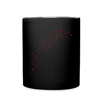 Arc d’étoile rouge parfait - Mug uni - noir - Devant