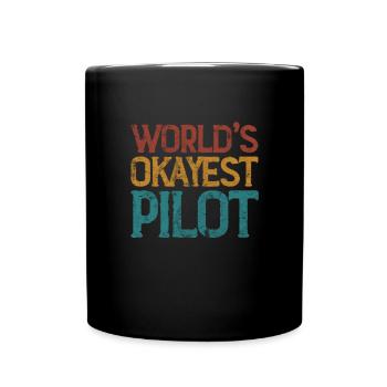 Pilot - Full Colour Mug - black - Front