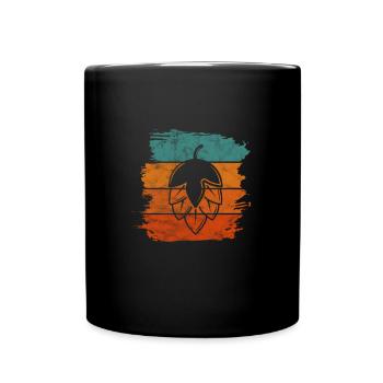 Brauer - Tasse einfarbig - Schwarz - Vorne