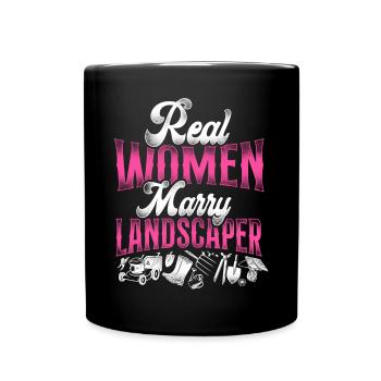 Landscaper Landscaping Landscape - Tasse einfarbig - Schwarz - Vorne