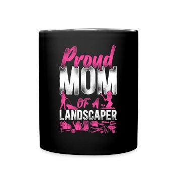 Landscaper Landscaping Landscape - Tasse einfarbig - Schwarz - Vorne