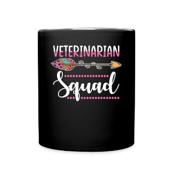 vet group - Full Colour Mug - black - Front