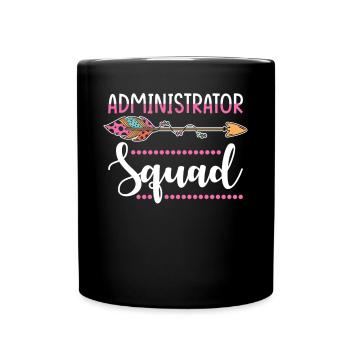 Administrator group - Full Colour Mug - black - Front