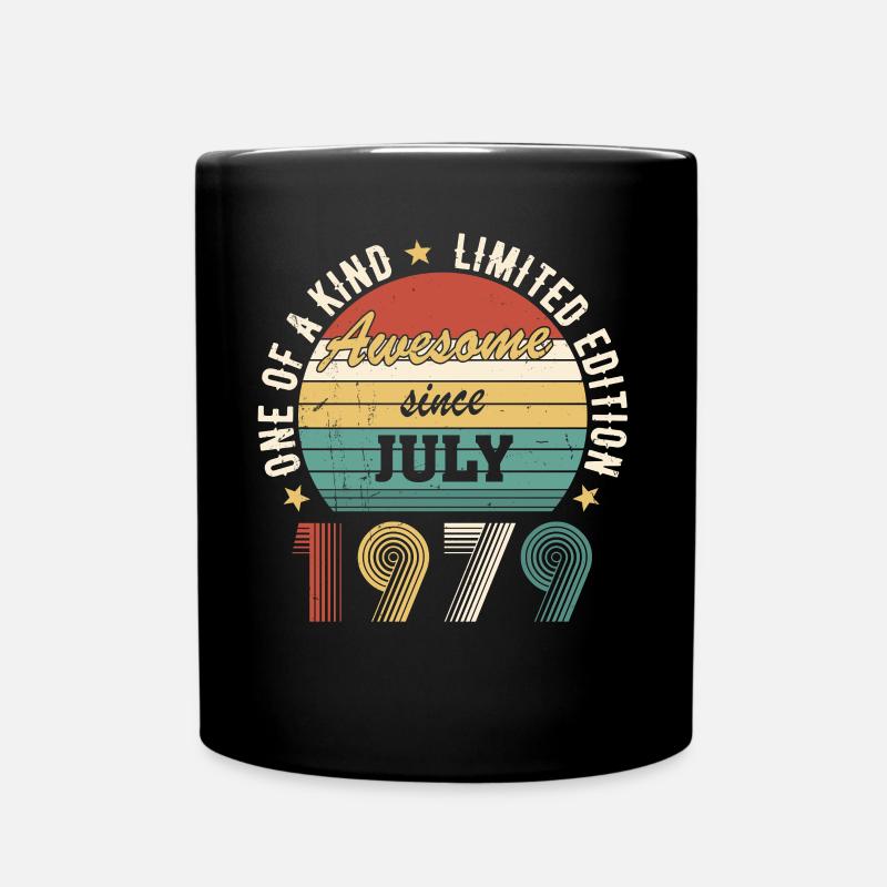 Génial depuis juillet 1979 Édition limitée Anniversaire - Mug uni - noir