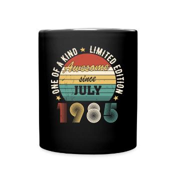 Génial depuis juillet 1985 Édition Limitée Anniversaire - Mug uni - noir - Devant