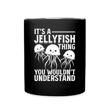 C’est une chose de méduse que vous ne comprenez pas - Mug uni - noir - Devant