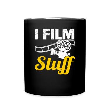 Regisseur Filmemacher Spielfilm Film - Tasse einfarbig - Schwarz - Vorne