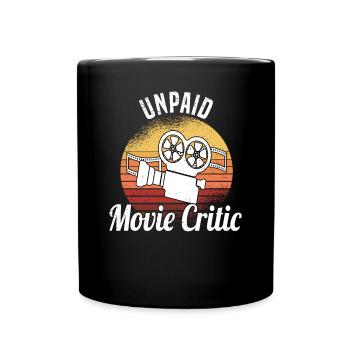 Filmkritiker Filmrezensent Spielfilm Film - Tasse einfarbig - Schwarz - Vorne