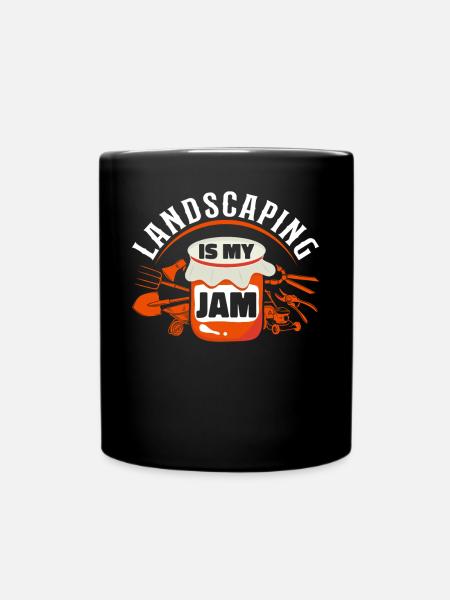 Landscaper Landscaping Landscape - Full Colour Mug - black