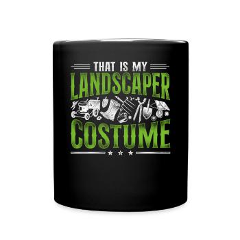 Paysagiste Aménagement Paysager - Mug uni - noir - Devant