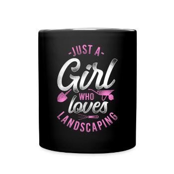 Paysagiste Aménagement Paysager - Mug uni - noir - Devant