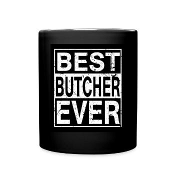 Boucher Meilleur Boucher - Mug uni - noir - Devant