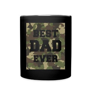 Meilleur papa de tous les temps - Mug uni - noir - Devant