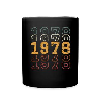 1978 - Full Colour Mug - black - Front
