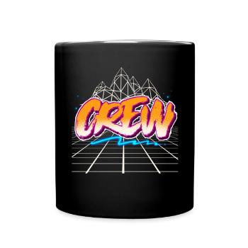Crew - Full Colour Mug - black - Front