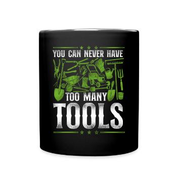 Paysagiste Aménagement Paysager - Mug uni - noir - Devant
