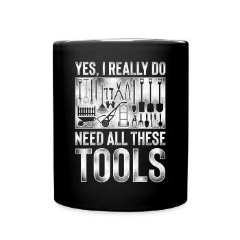 Paysagiste Aménagement Paysager - Mug uni - noir - Devant
