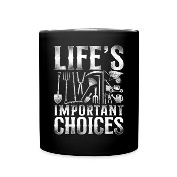 Landscaper Landscaping Landscape - Tasse einfarbig - Schwarz - Vorne