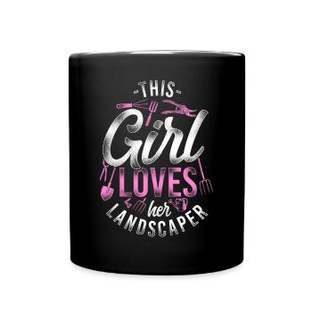 Paysagiste Aménagement Paysager - Mug uni - noir - Devant