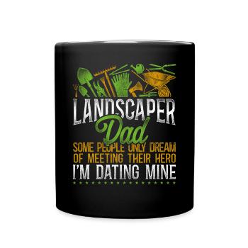 Landscaper Landscaping Landscape - Tasse einfarbig - Schwarz - Vorne