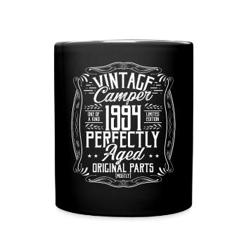 1994 Birthday Idea Camper Scout Camping 1994 - Full Colour Mug - black - Front