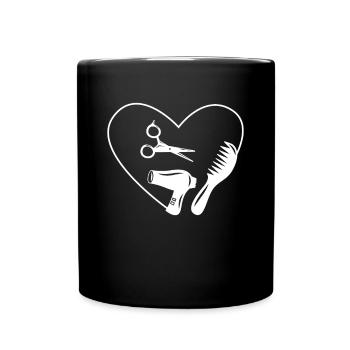 Haistylist Shirt Cadeau Coiffeur - Mug uni - noir - Devant
