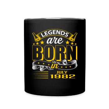 Juli 1982 - 40. Geburtstag Geschenk. Awesome. - Tasse einfarbig - Schwarz - Vorne