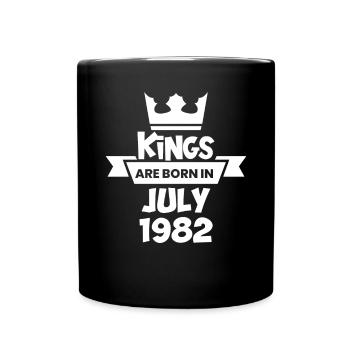 Juillet 1982 - Cadeau du 40e anniversaire. Génial. - Mug uni - noir - Devant